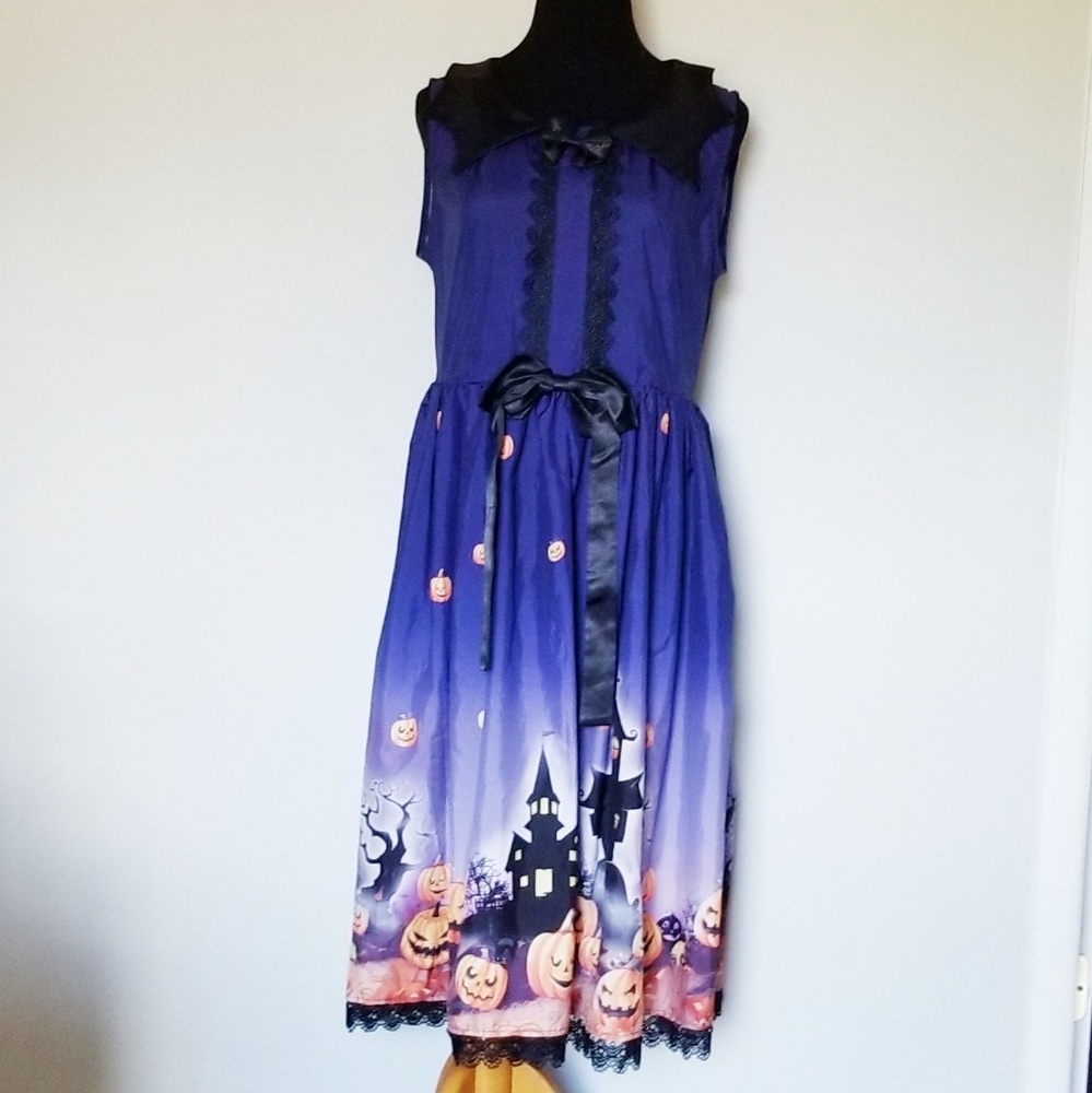 Pumpkin Halloween Dress XXL